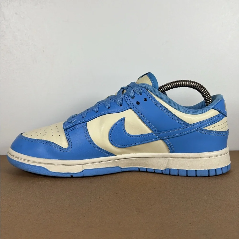 Nike Dunk Low Retro Coconut Milk University Blue DV0833-113 Sneakers size 8 - Picture 4 of 8